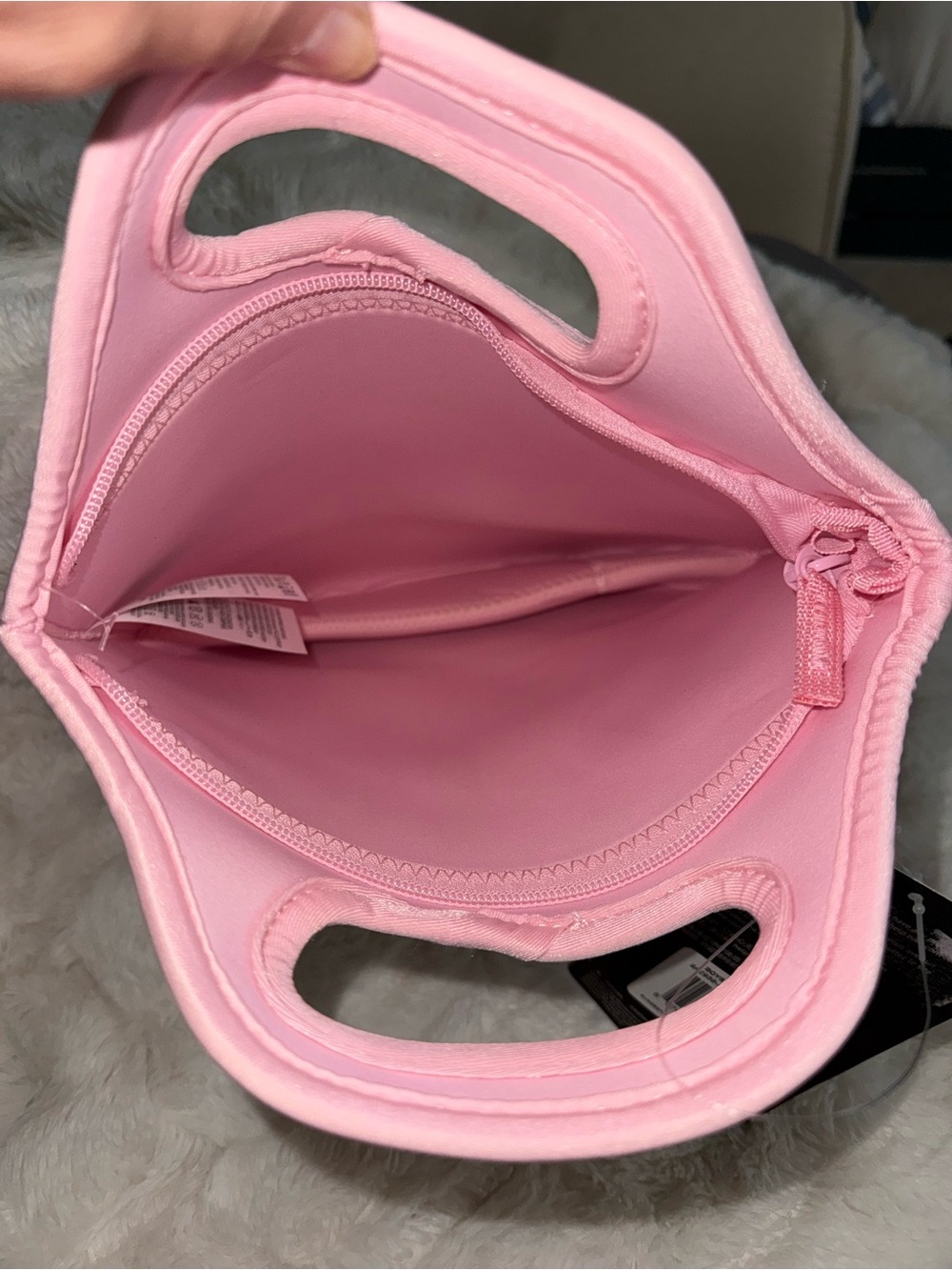 Nike Pink Logo Neoprene Tote lunch Bag. BACK TO SCHOOL!!! - Picture 3 of 5